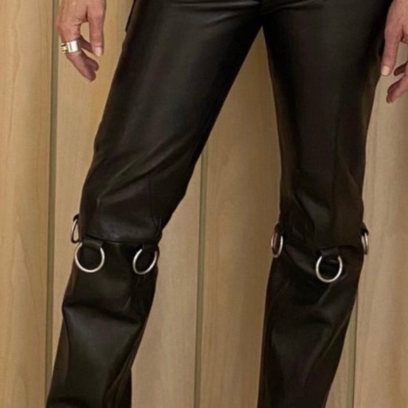 Aaliyah Try Again lamb skin trousers ✨ - Picture 5 of 8